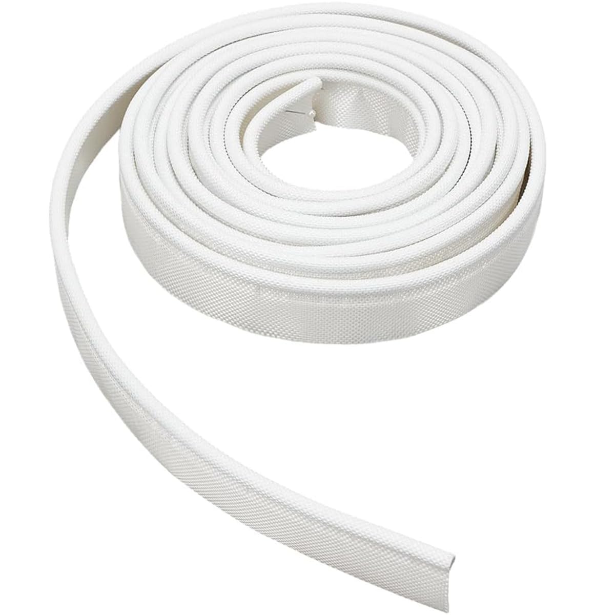 Riel de toldo de 3 metros con doble solapa de 6 mm, núcleo de PVC blanco, para todos los campamentos, toldos, tiendas de campaña, autocaravanas