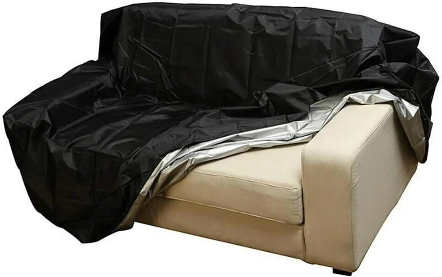Patio Chair Cover Outdoor Waterproof Bench Cover Garden Park Patio Seat Covers Furniture Sofa Chair Table Rain Snow Protector Cover(190x69x89cm)