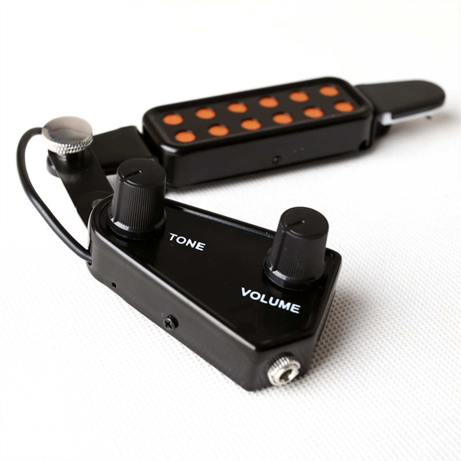 Trasduttore Magnetico Pickup per Chitarra A 12 Fori con Controller del Volume del Tono per Chitarra Acustica/elettrica
