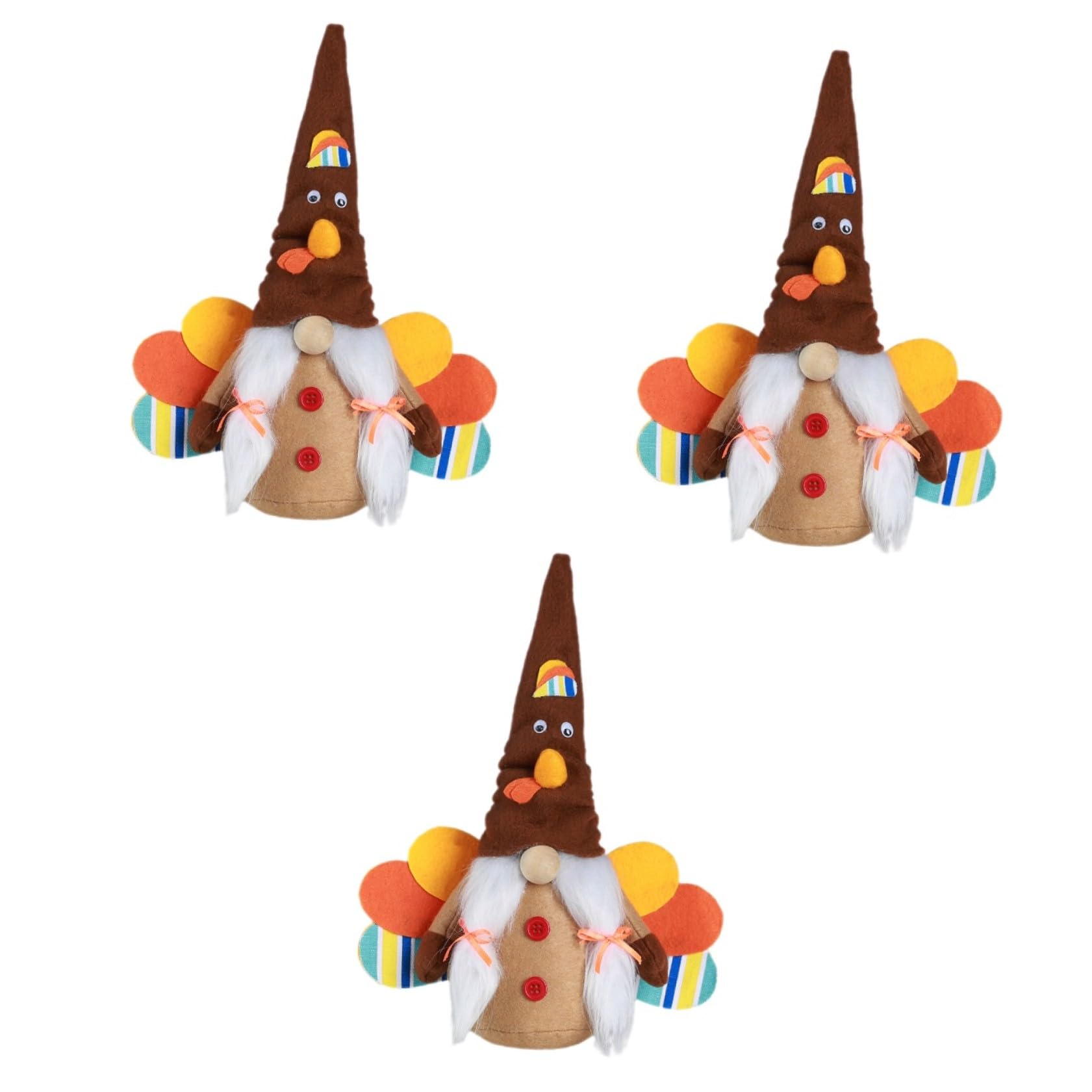 Gnome de bureau de Thanksgiving lumineux pour égayer une pièce sombre en automne