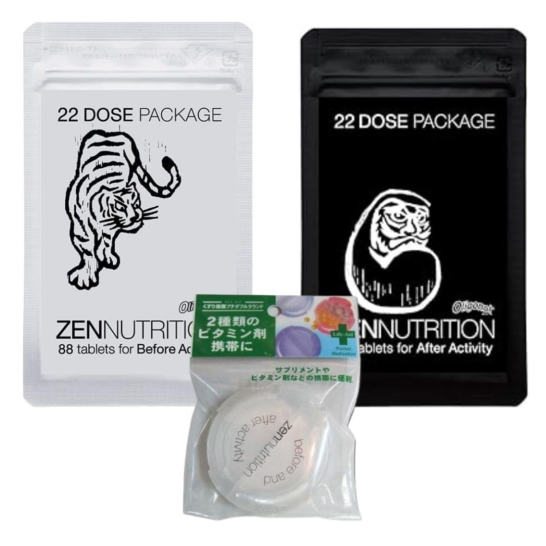 Amazon | ZEN ACTIVITY（トラ&ダルマ）ゼンサプリメントセット（88粒