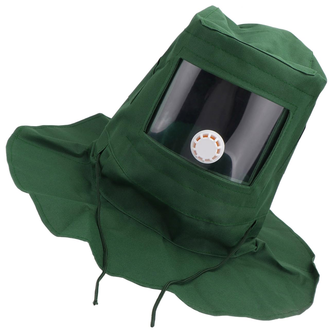 Lurrose Sandstrahlhelm mit Transparenter Acrylscheibe und Halsgummiband