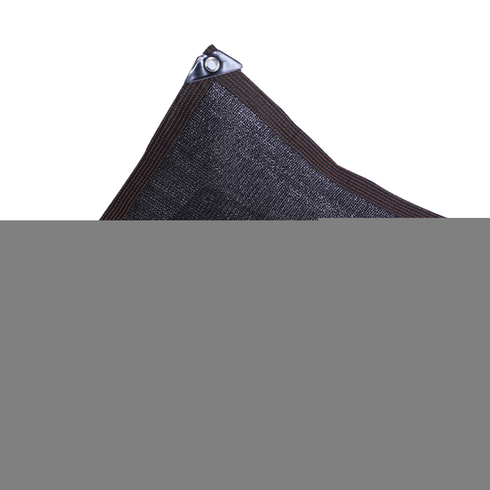 Voiles d'ombrage anti-UV avec perforations de 1,2 cm écran solaire végétal pour terrasse
