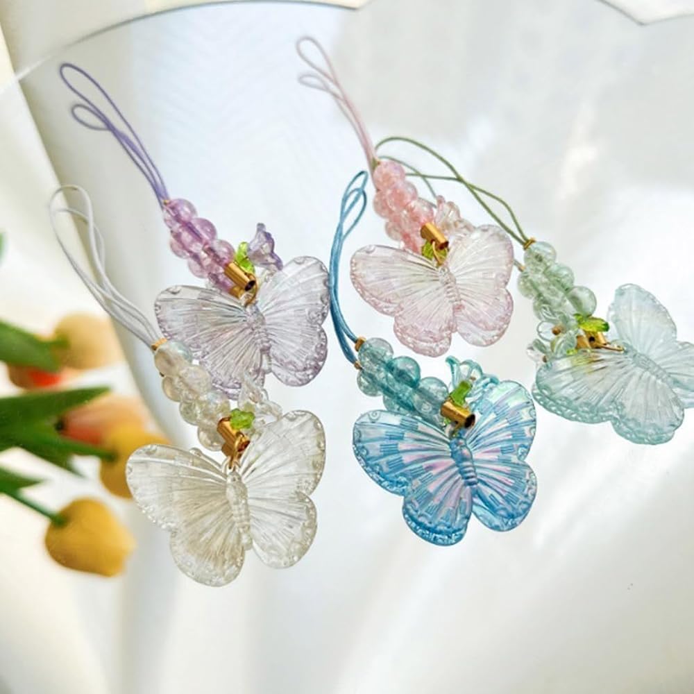 Uonlytech Dragonne De Téléphone Avec Breloque En Forme De