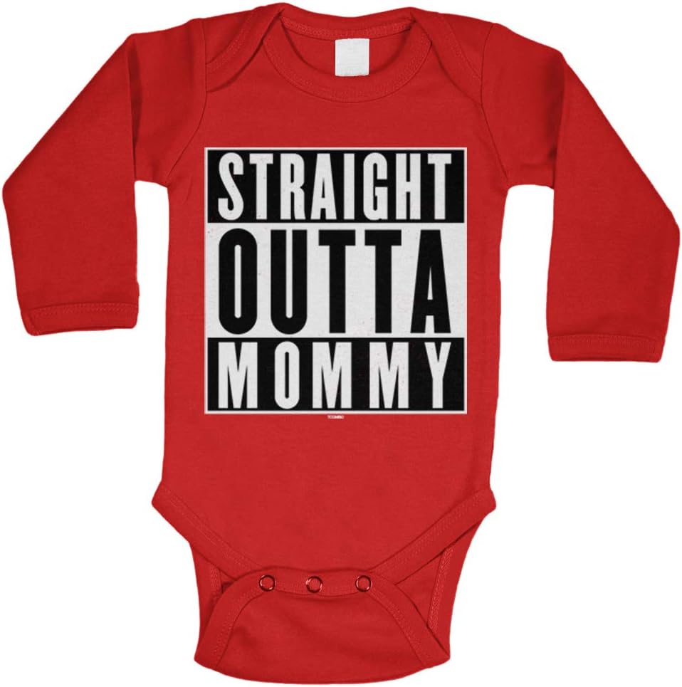 Straight Outta Mommy - Cool Funny Bodysuit