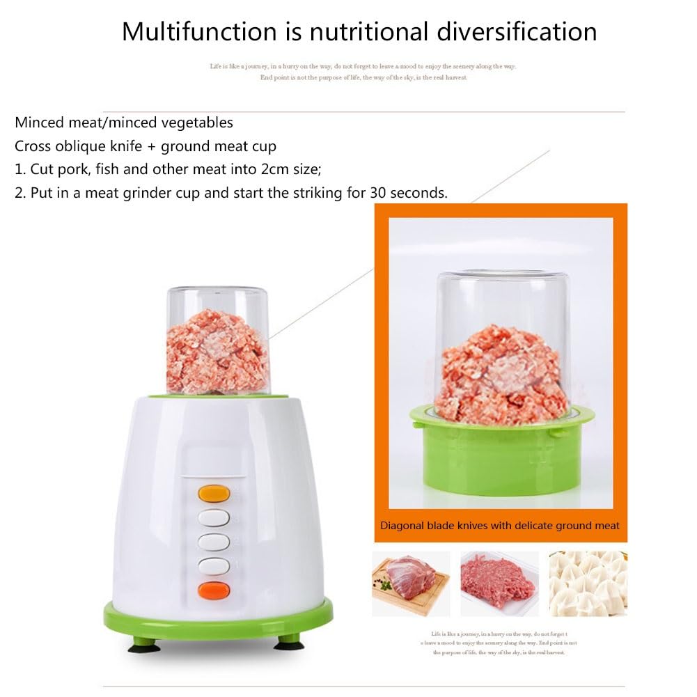 Frullatore Per Smoothie E Milkshake Tritaghiaccio Con 3 Velocità E Pulsante Tritacarne 4 Lame In Acciaio Inossidabile Macinacaffè E Frullatore Per Smoothie Con 45000 RPM Bicchiere Tritan Senza BPA Da