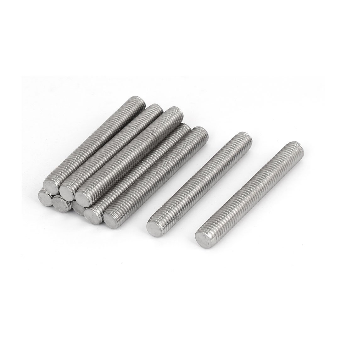 M12 x 90mm 304 Stainless Steel Right Hand Thread Fully Threaded Rod Stud 10PCS (97878dba2e1d318c26f3b40526c5d6d3)