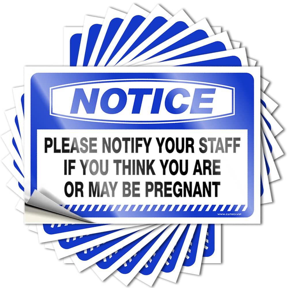 Man Cave Decor Sticker Laptop | Notice Please Notify Our Staff If You Think You Heavy Texas Sticker Pack(6X9CM)