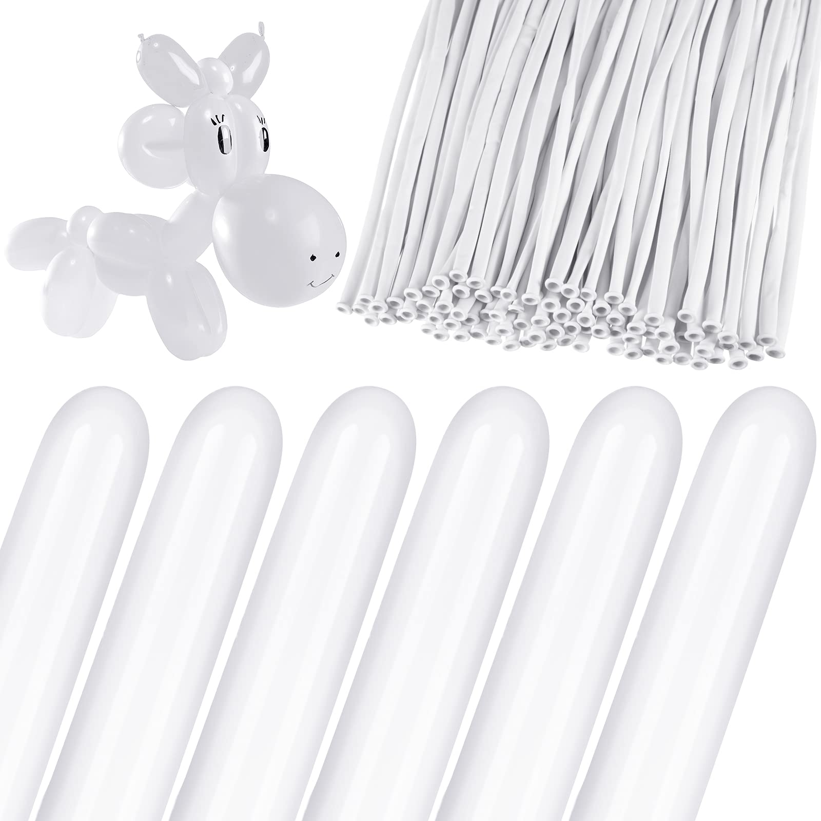 Amazon.com: 200 Pieces Long Twisting Balloons Latex Twist Balloons