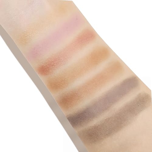 Miniatura 27 de Boobeen Paleta de sombra de ojos colorida, 16 colores, sombra de ojos mate y purpurina, paletas de sombras de ojos brillantes, mezclable, fácil