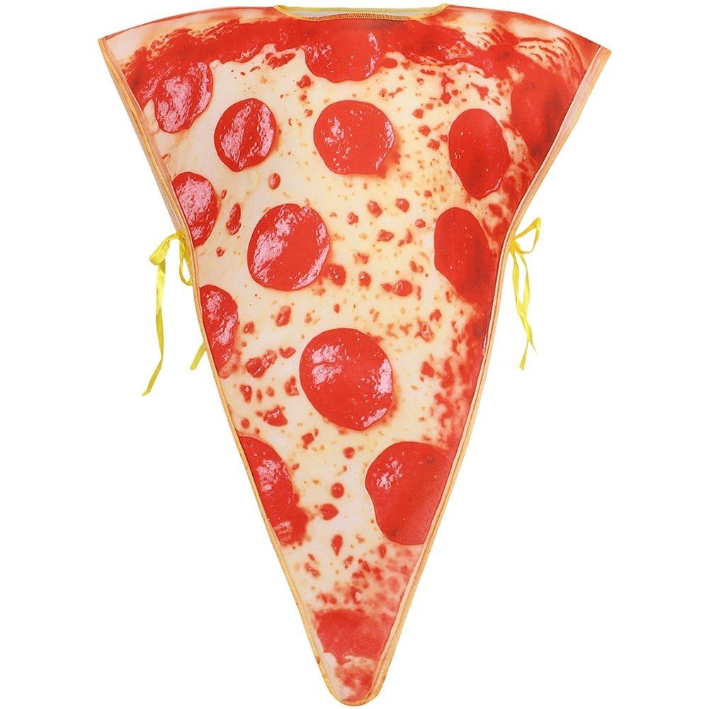 Déguisement de pizza adulte combinaison nourriture drôle
