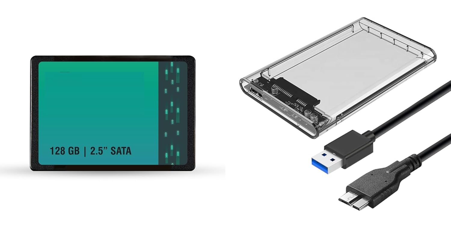 CARE CASE External Solid State Drive,External Hard DISKS,ECTERNAL Devices and Data Storage Portable 2.5 INCH External SSD Drive. (128 GB)
