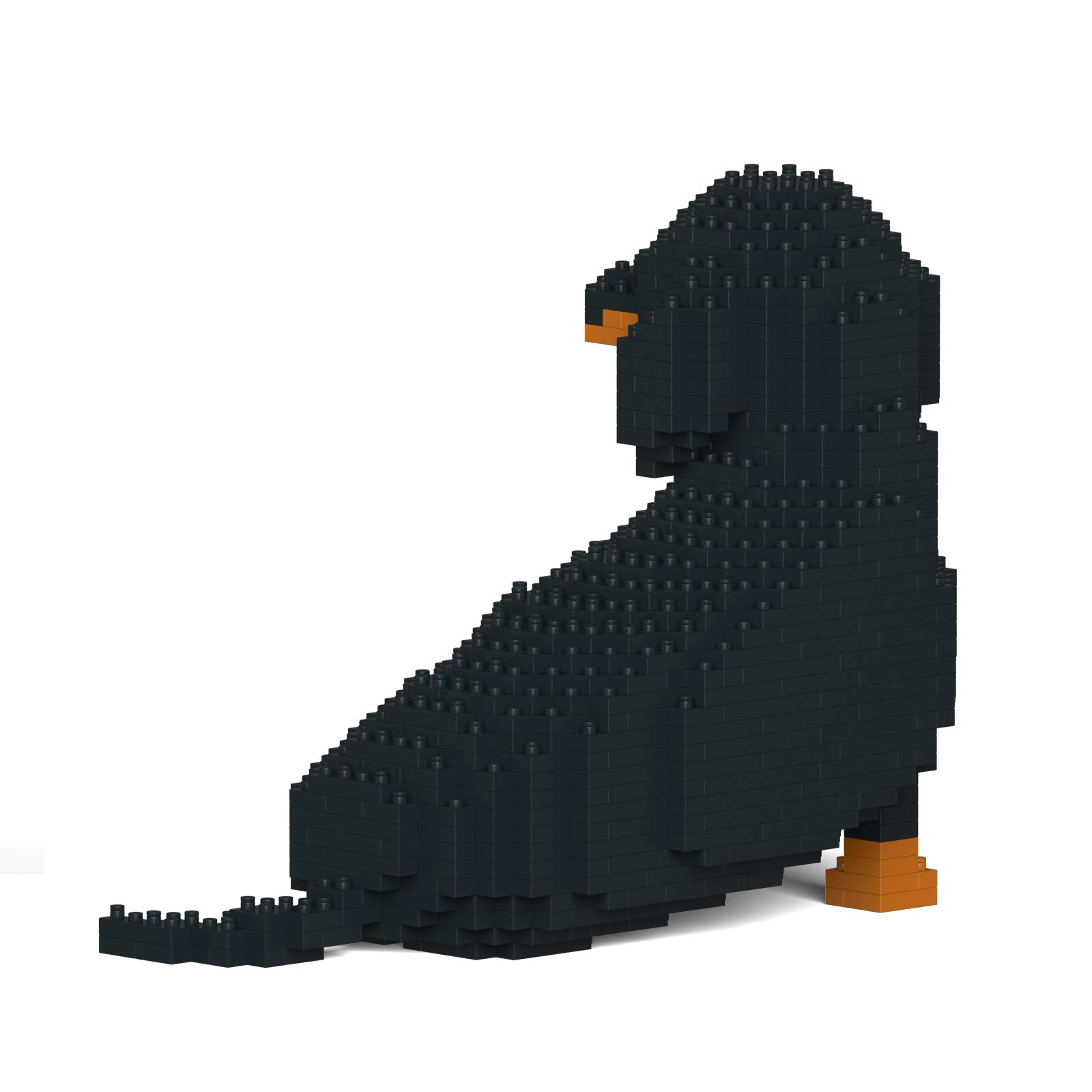 JEKCA Dachshund 05S-M01 | Bloques de construcción de plástico para perros | A partir de 14 años | Construye tu arte de ladrillo de forma robusta sin pegamento