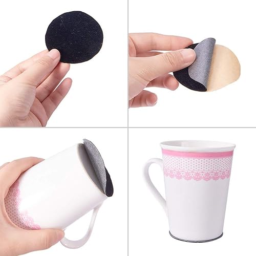 Miniatura 2 de Forro de papel autoadhesivo de terciopelo para cajones de joyas, tela para manualidades, despegar y pegar, negro, forro de terciopelo suave para