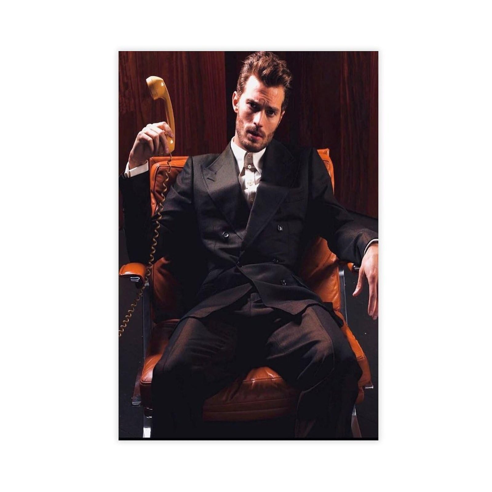 Phthdb Unframe-Style Actor Jamie Dornan Poster Canvas Poster Office Decor Gift
