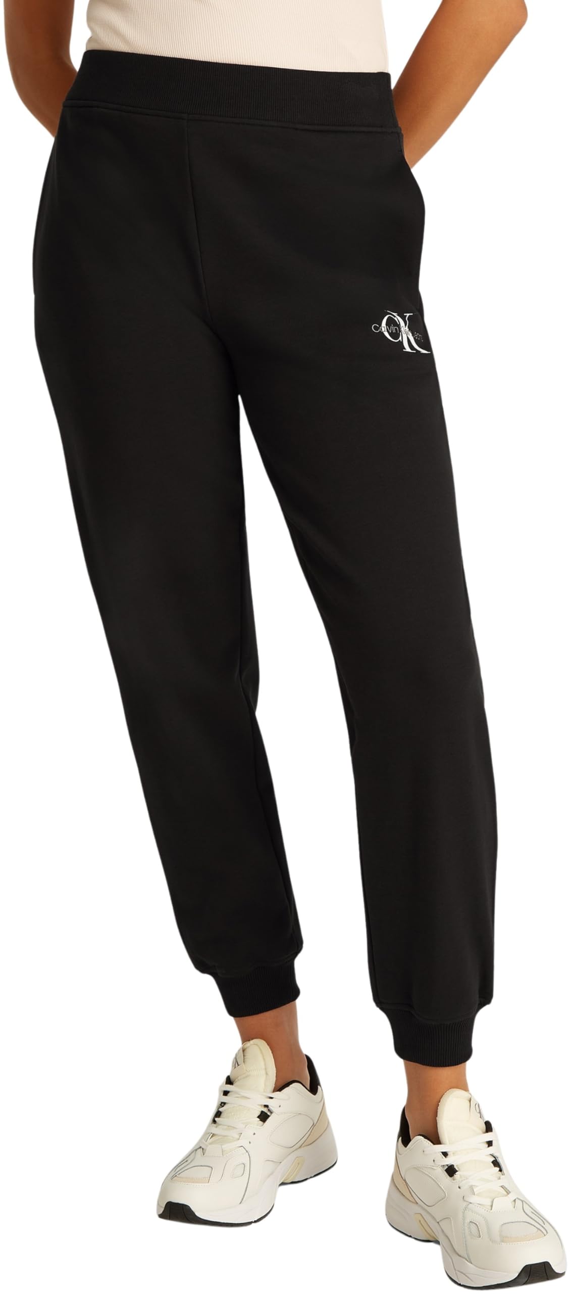 Calvin Klein - Monologo Jog Pant J20j225354, Pantaloni da Tuta Donna