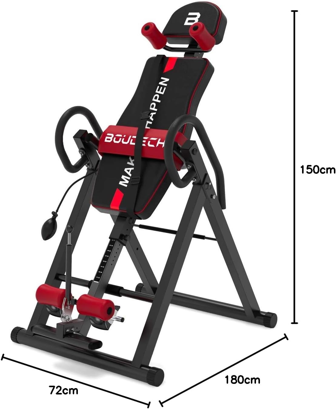 Dimensions of the BOUDECH Inversion Table