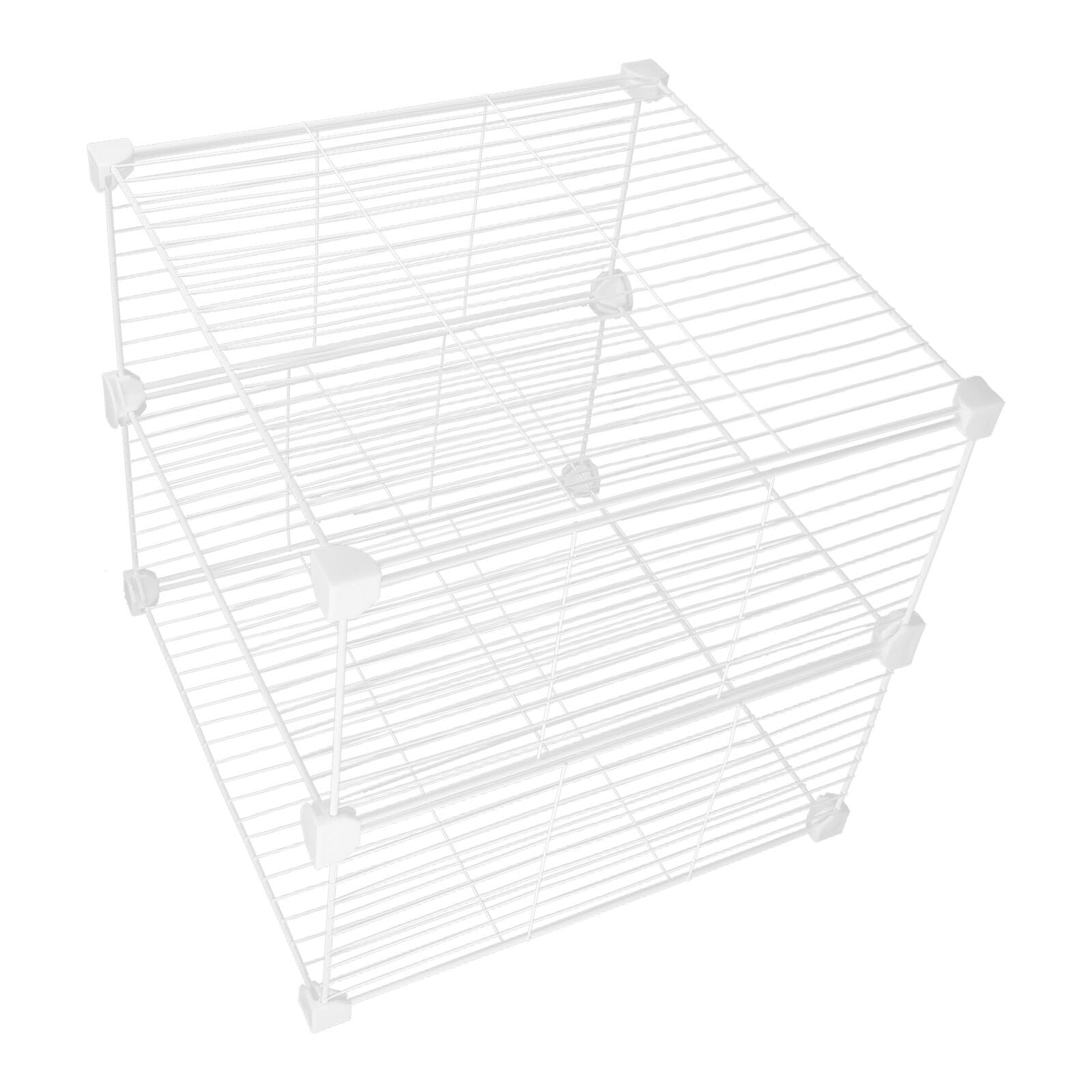 DOITOOL Separador para Congelador Vertical 37x37x36 Cm, Estante Divisorio Metálico Resistente para Organización de Alimentos en Refrigerador y Despensa, Organizador de Almacenamiento