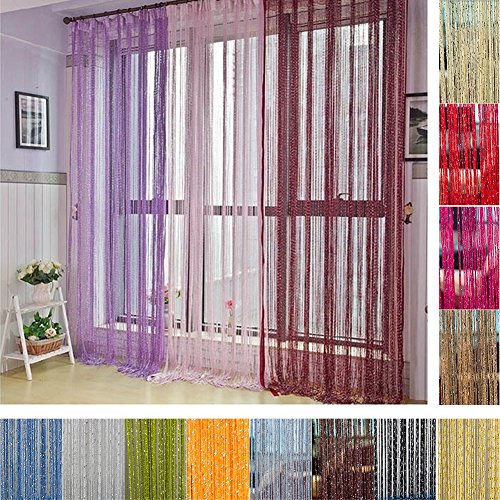 1 x 2 m nappe String Beads Frangia Appeso Tenda