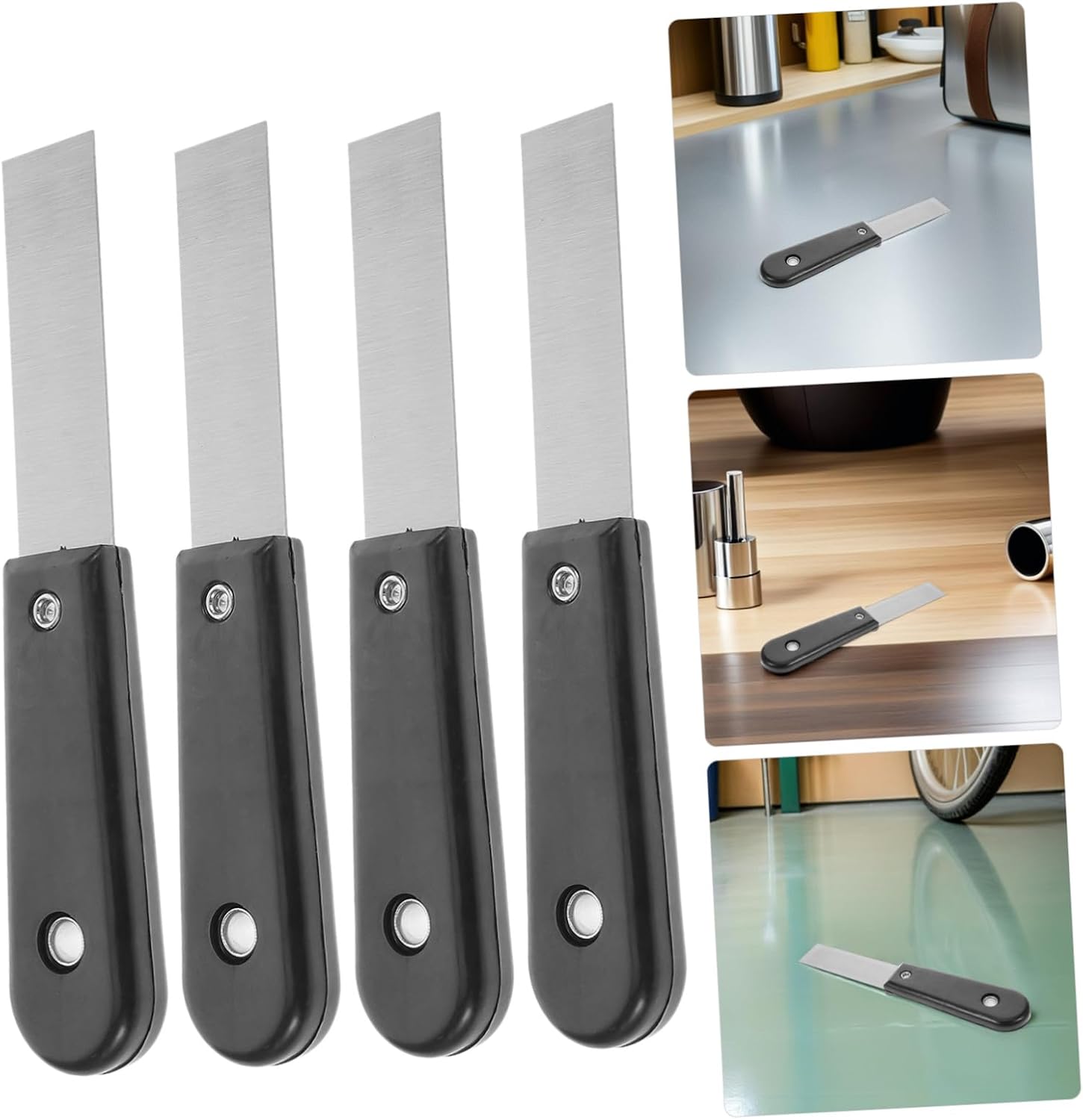 4pcs Heavy Duty Automotive Gasket Scraper Tool for Engine Cleaning