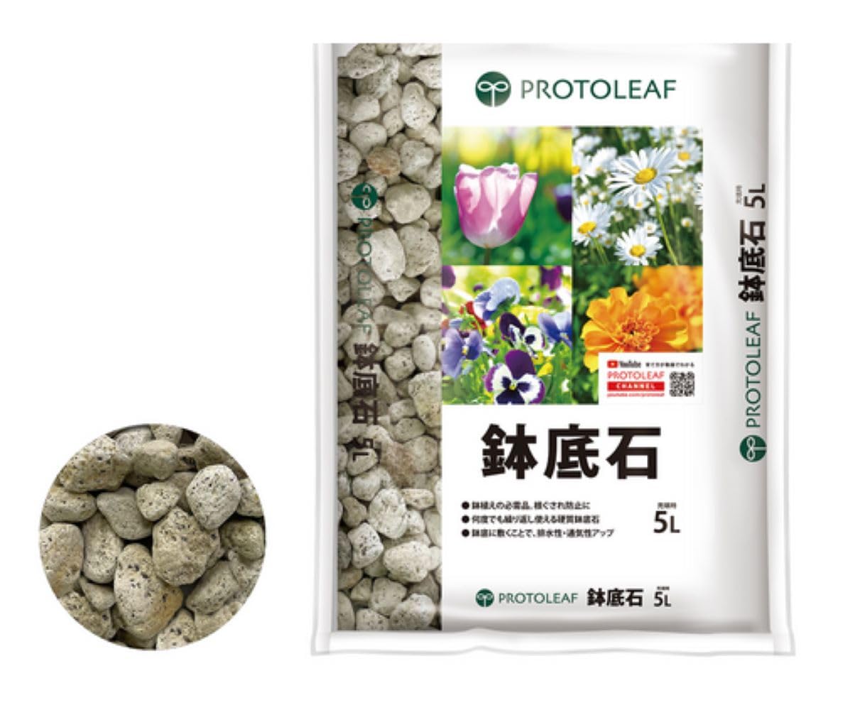 Amazon | プロトリーフ 鉢底石 2リットル 055020 軽石 | 鉢底石