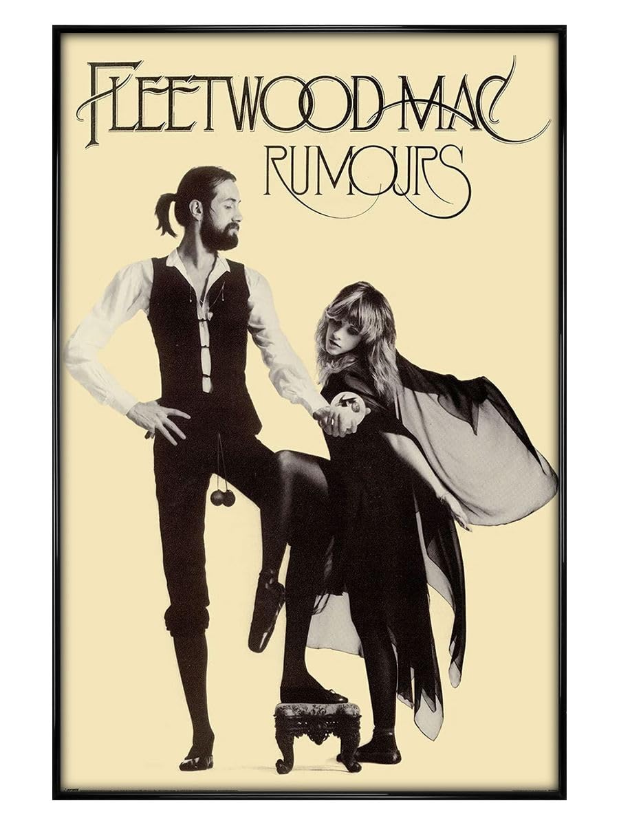 Fleetwood Mac (Rumours) Maxi Poster - Black Gloss Framed