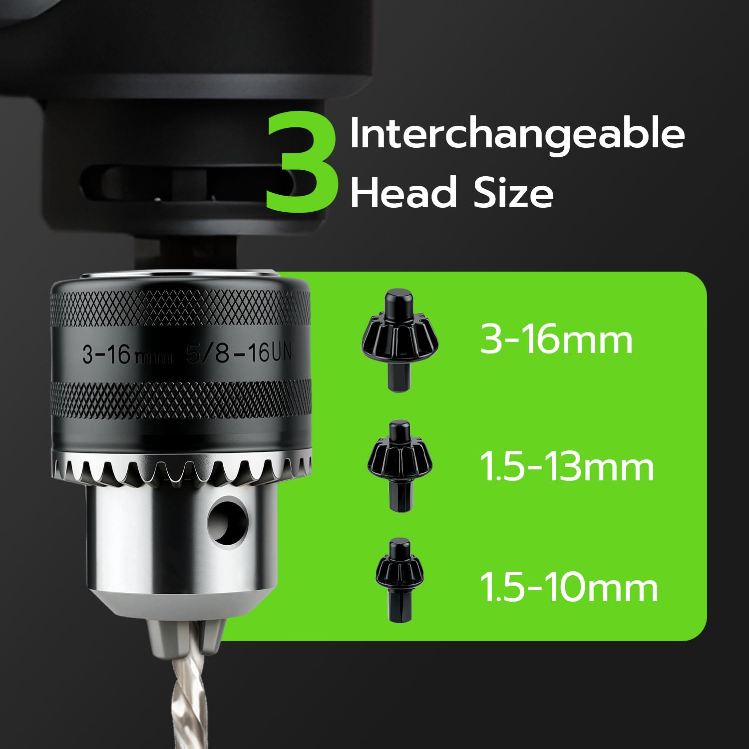 Mcbazel 3-in-1 Drill Chuck Key - Universal Ratchet -4 Mcbazel 3-in-1 Drill Chuck Key - Universal Ratchet -4