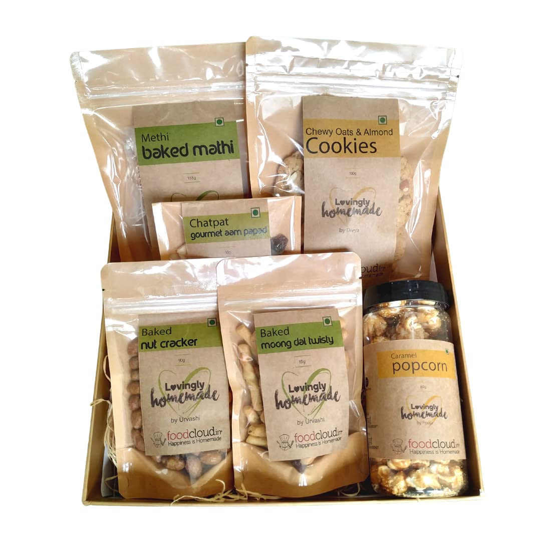 Buy Foodcloud.in Sweet & Savoury Gift Hamper (Pack of 6) Oats
