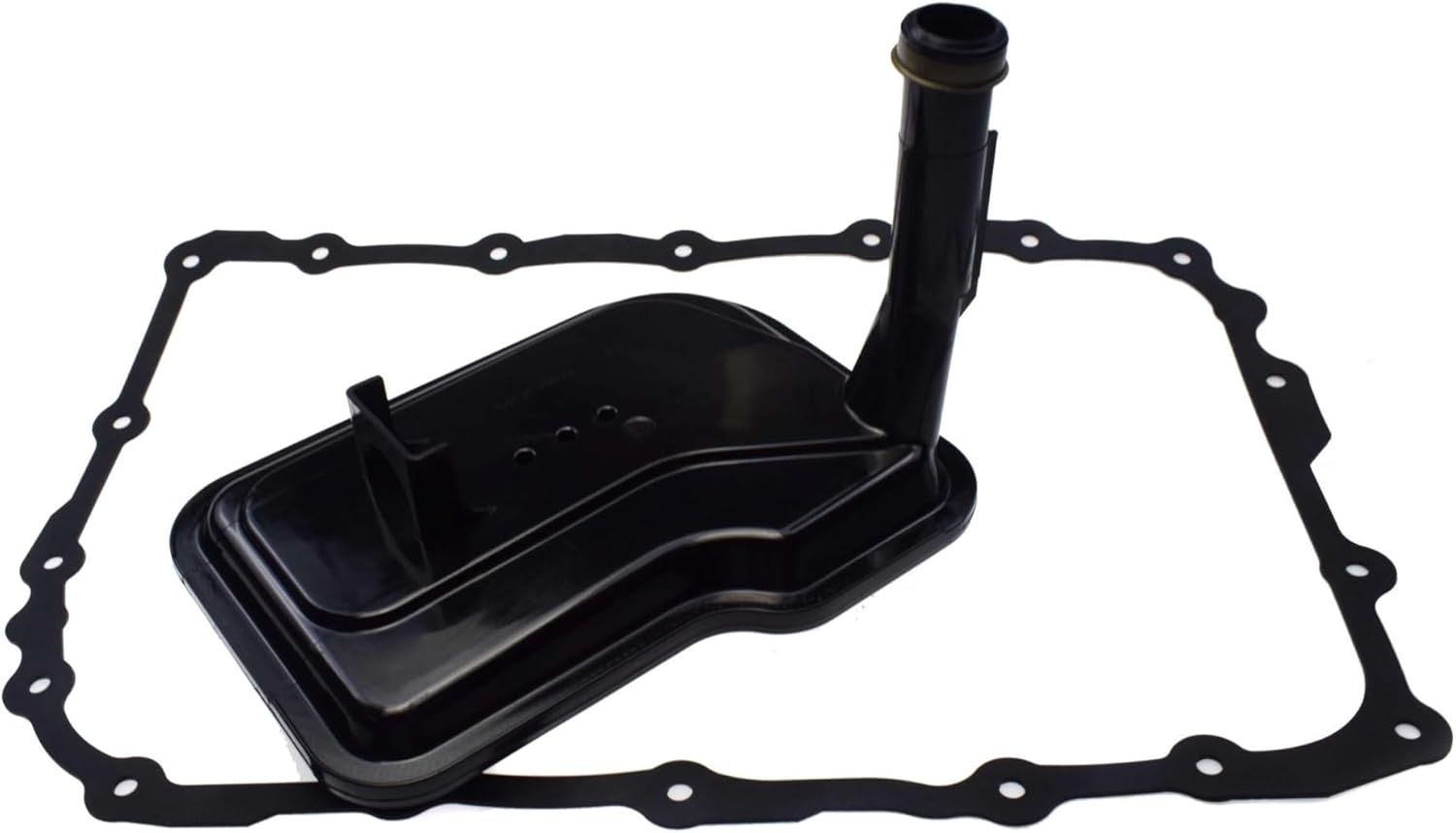 Auto Transmission Filter 24236933 Oil Pan Gasket 24224781 Compatible With Cadillac Hummer Pontiac Sierra Silverado 1500(Gasket and Filter)