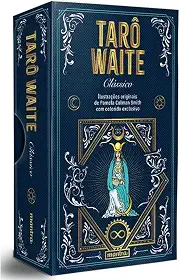 Tarô waite clássico – Deck com 78 cartas ilustradas por Pamela Colman Smith