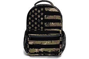 APORTT American Flag Backpack: Lightweight and Rugged for School Adventures