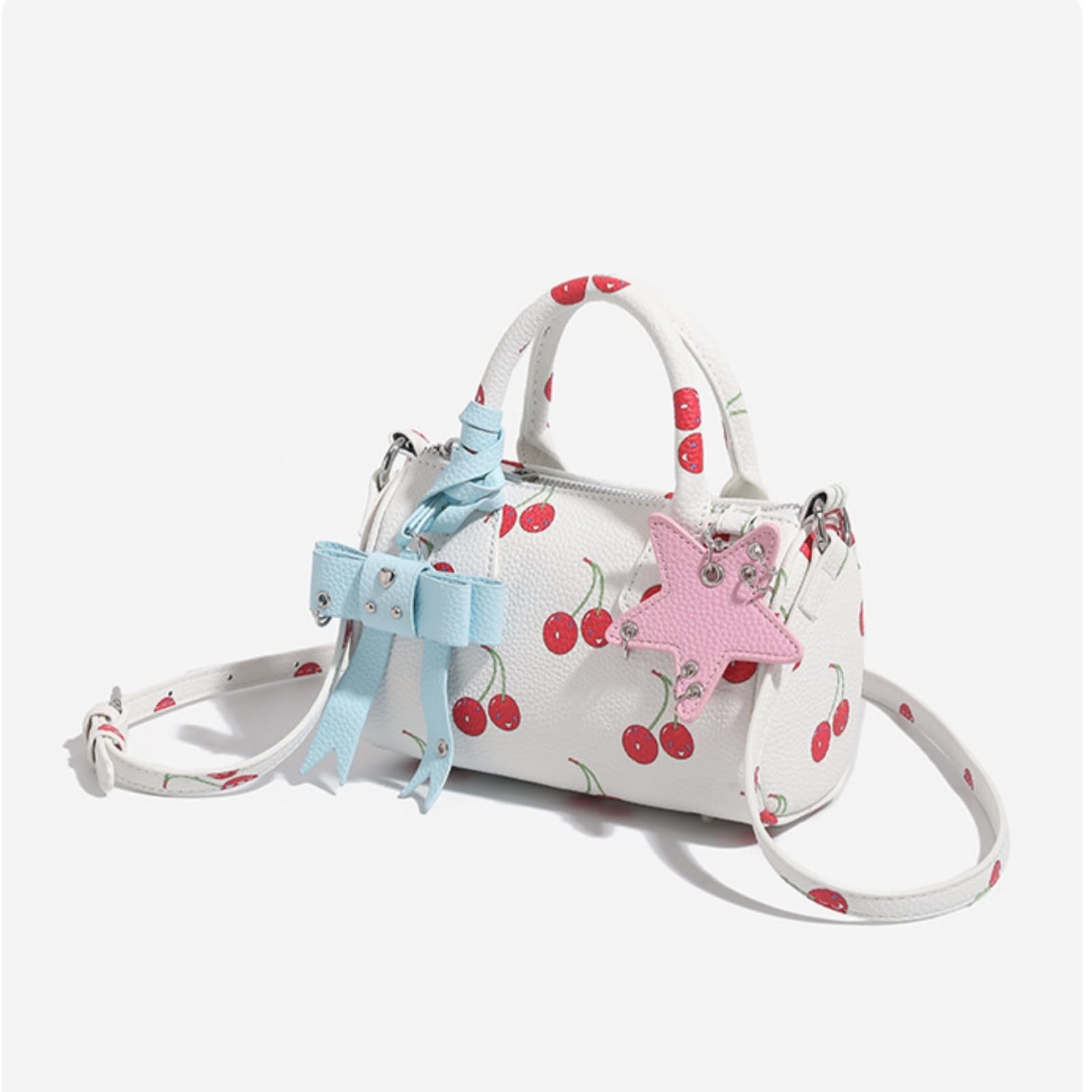 Borsa Donna Donne Mini Cuscino Borsa, Pu Crossbody A Spalla con Stampa Arco Decore per Il Lavoro di Festa Shopping Viaggi Incontri
