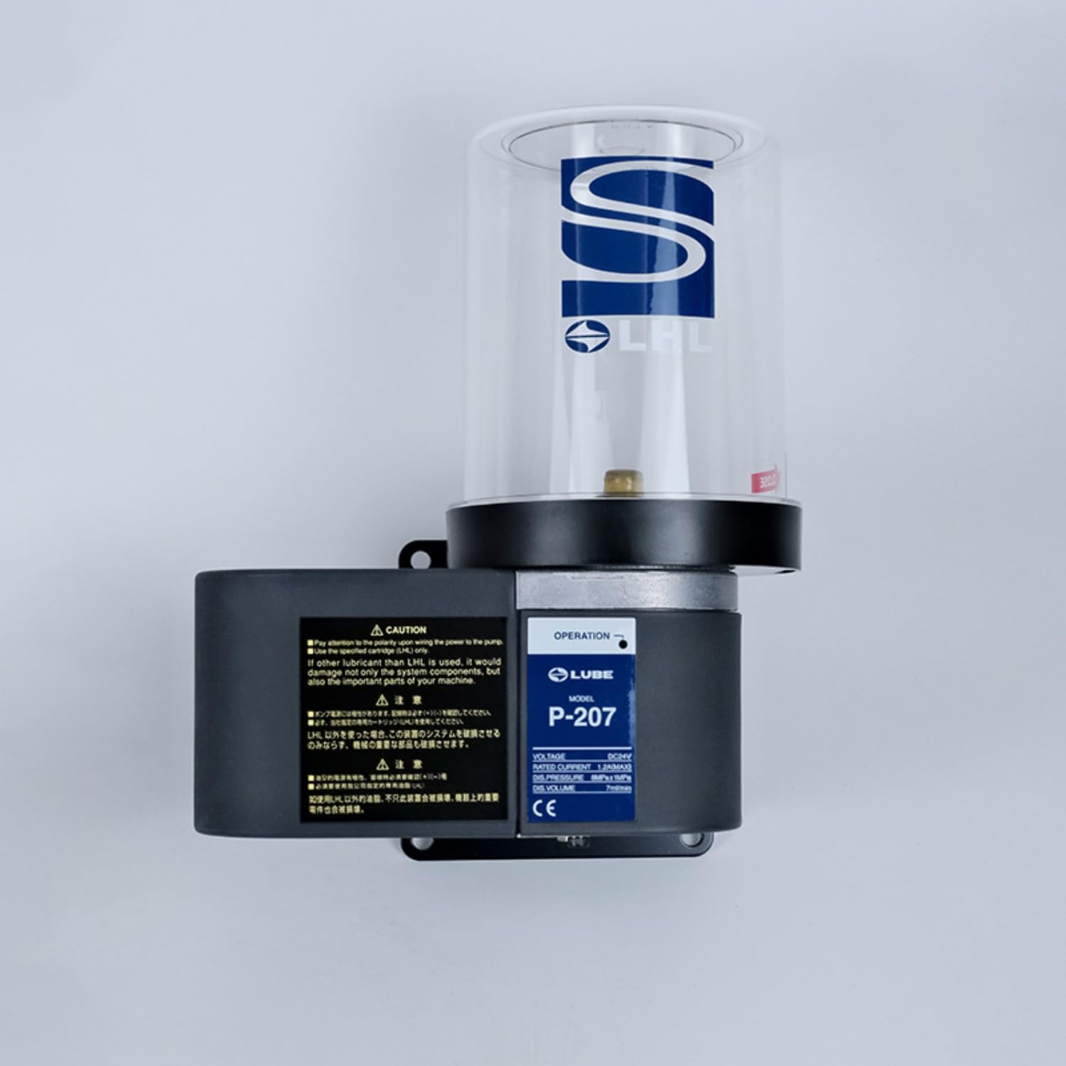 LUBE P-207 101033 Electric Lubrication Pump for LHL System