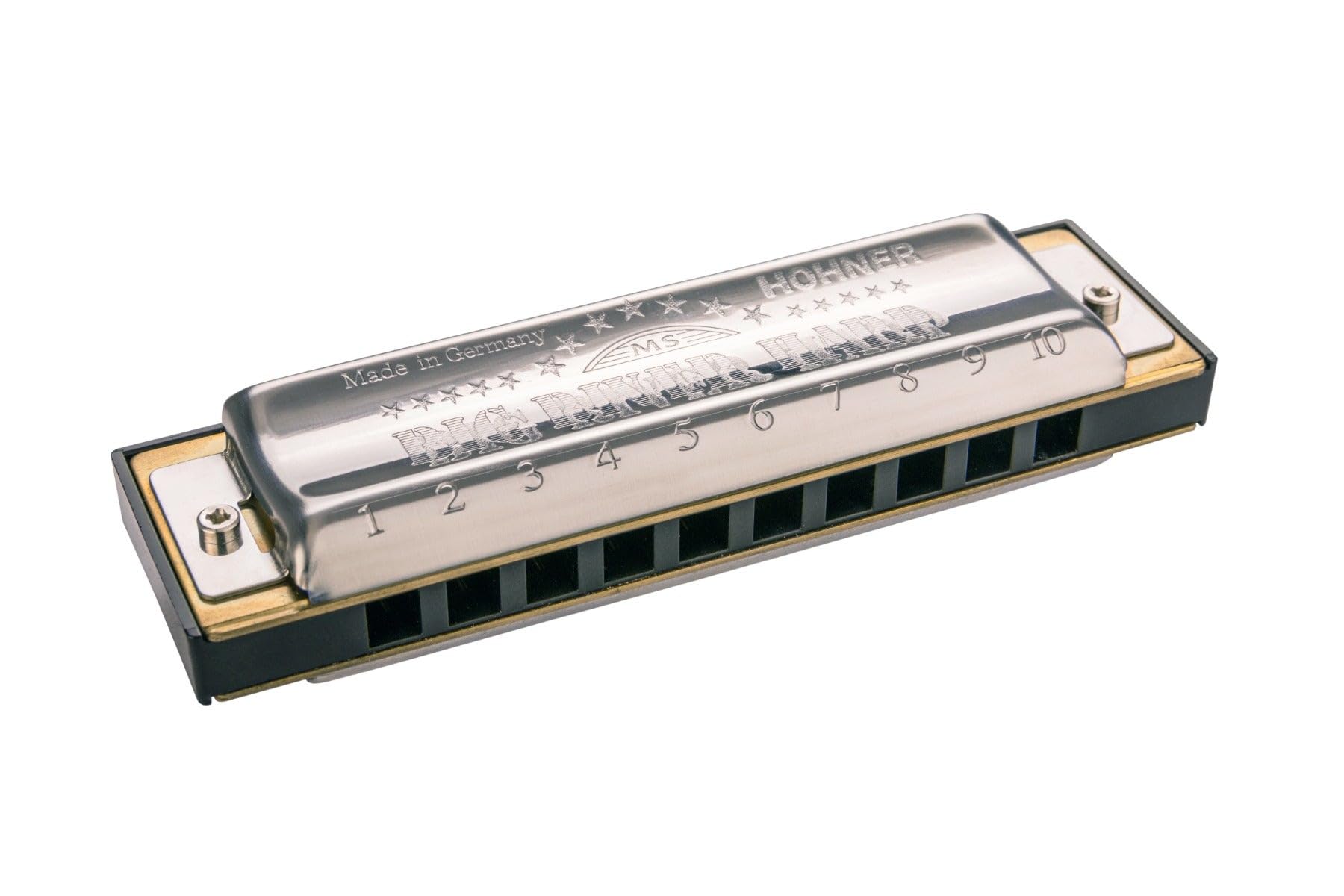 Hohner Armónica Big River 590BX, clave de D