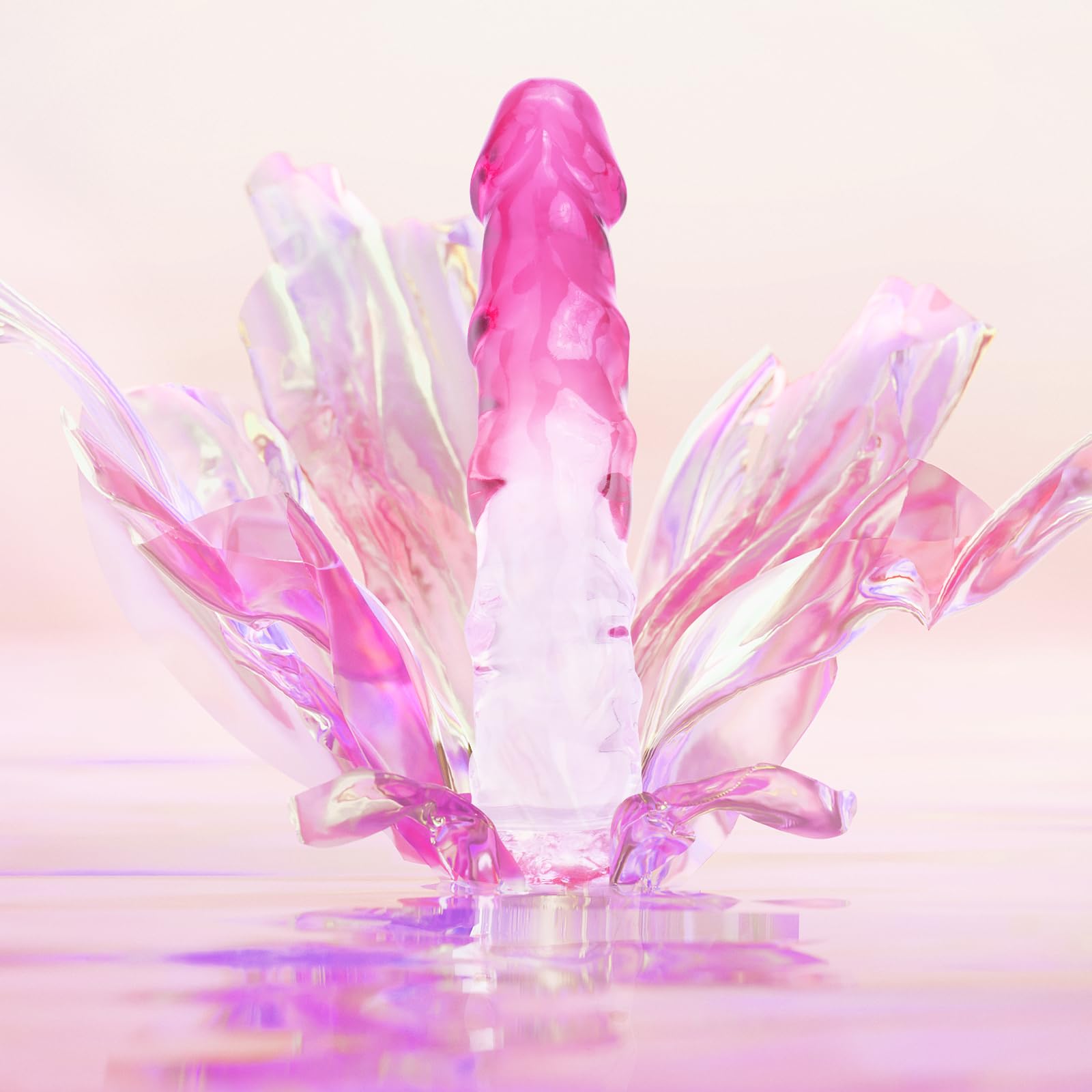 7in Suction Textured Dildo