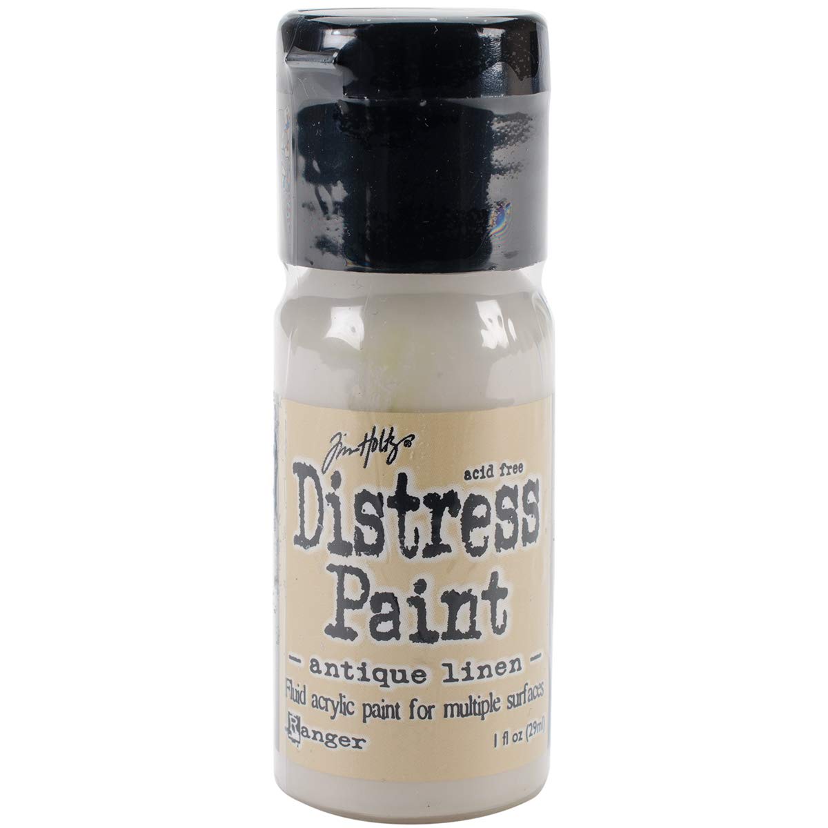 Ranger Distress Paint Flip Top 1oz-Antique Linen