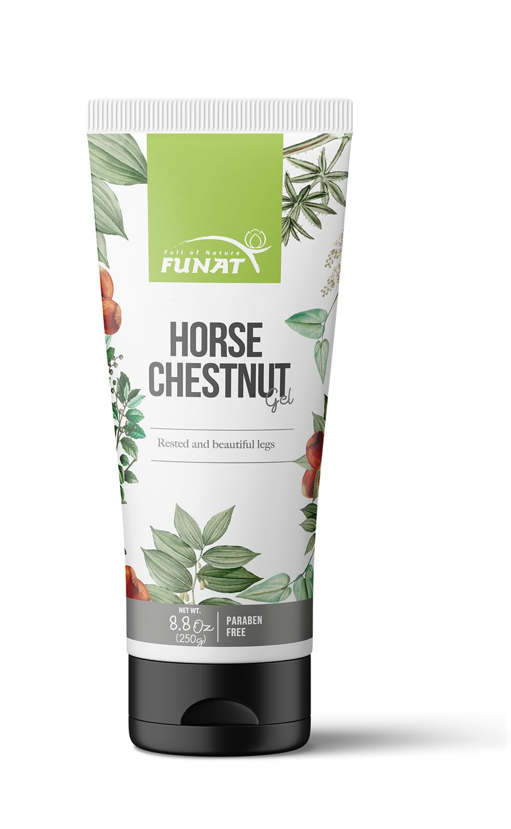 FUNAT Horse Chestnut Gel – Refreshing Leg Gel for Tired, Heavy Legs – 250g