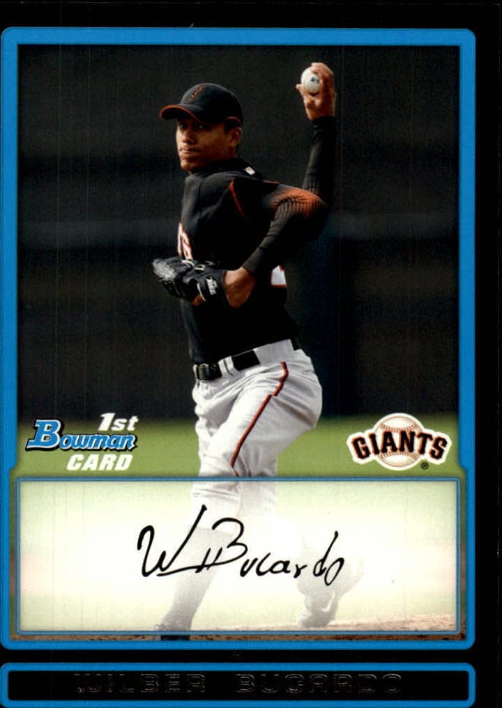 2009 Bowman Prospects #BP54 Wilber Bucardo San Francisco Giants