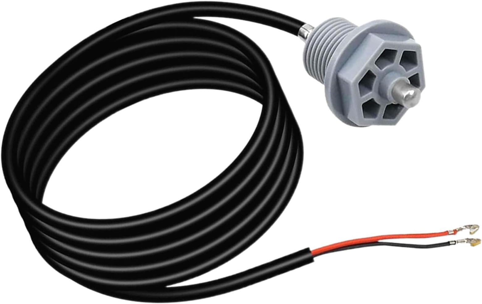 Temperature Sensor for Sundance Spas and Jacuzzi Hot Tubs, 6600-166 Temp Sensor with Curled Finger Connectors and 6540-228 O-Ring