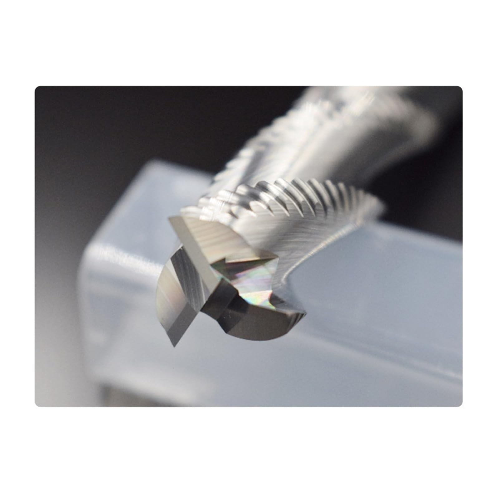 Fresa De Desbaste, 1-20 Carburo, 3 Flautas for Acero, Hierro, Aluminio, Fibra Vidrio, Acrílico, Madera, Cobre, Plástico, CNC, 1 Ud(B 3F,8.0X35X100L)