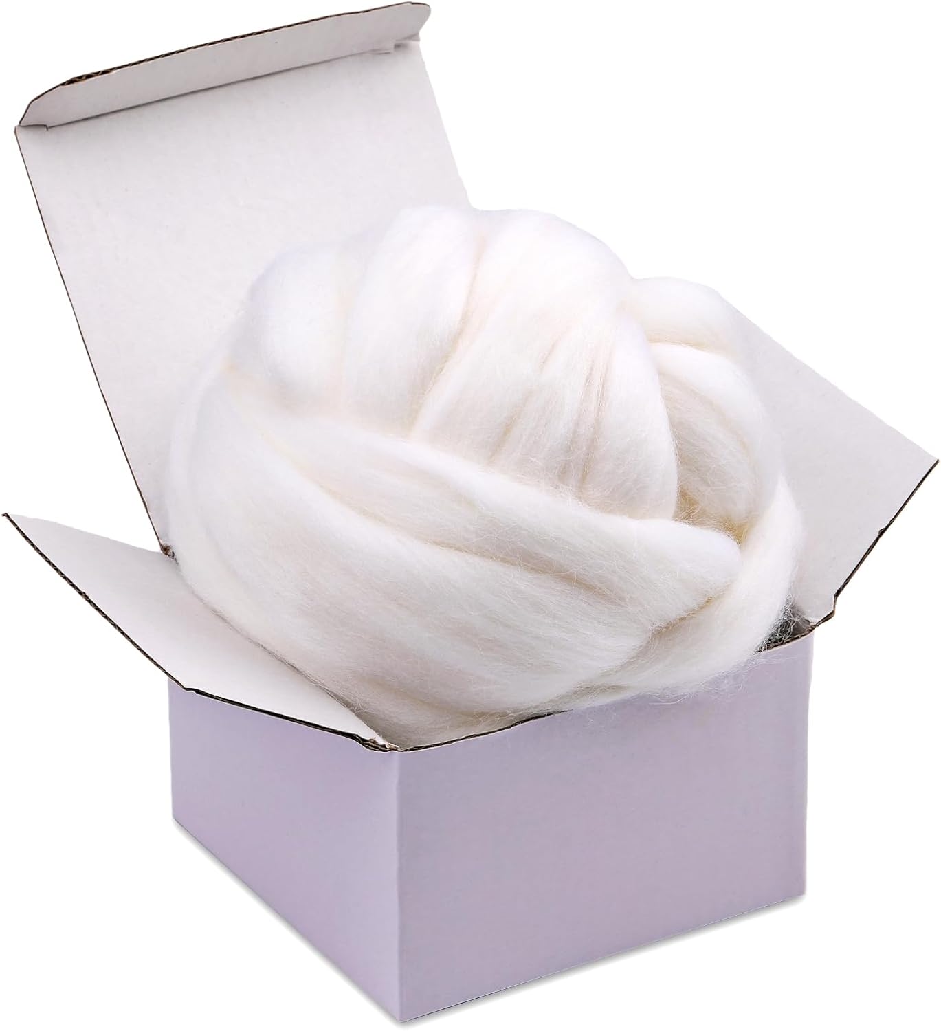 3.52oz Needle Felting Wool, Wool Felting Yarn, Felting Yarn, Soft Wool