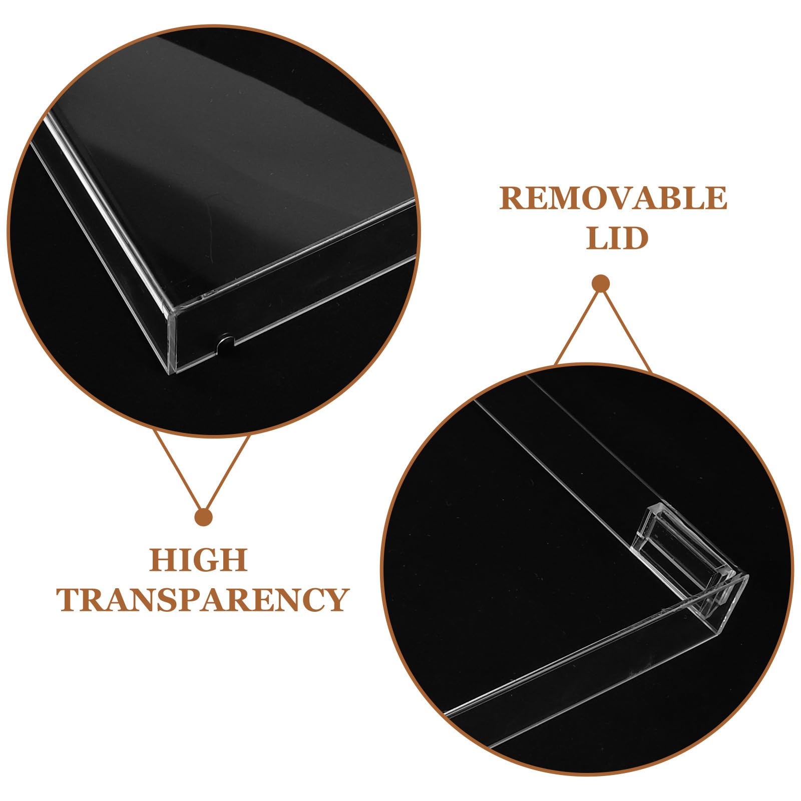 Coperchio antipolvere trasparente per giradischi: coperchio di ricambio in acrilico trasparente compatibile con i modelli LP60X / LP60XBT di apparecchiature audio domestiche.