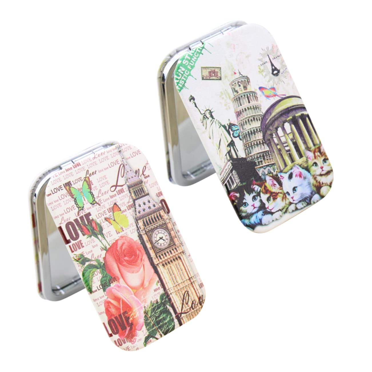 Miroir de courtoisie portable minkissy pour rester élégante au bureau et en voyage