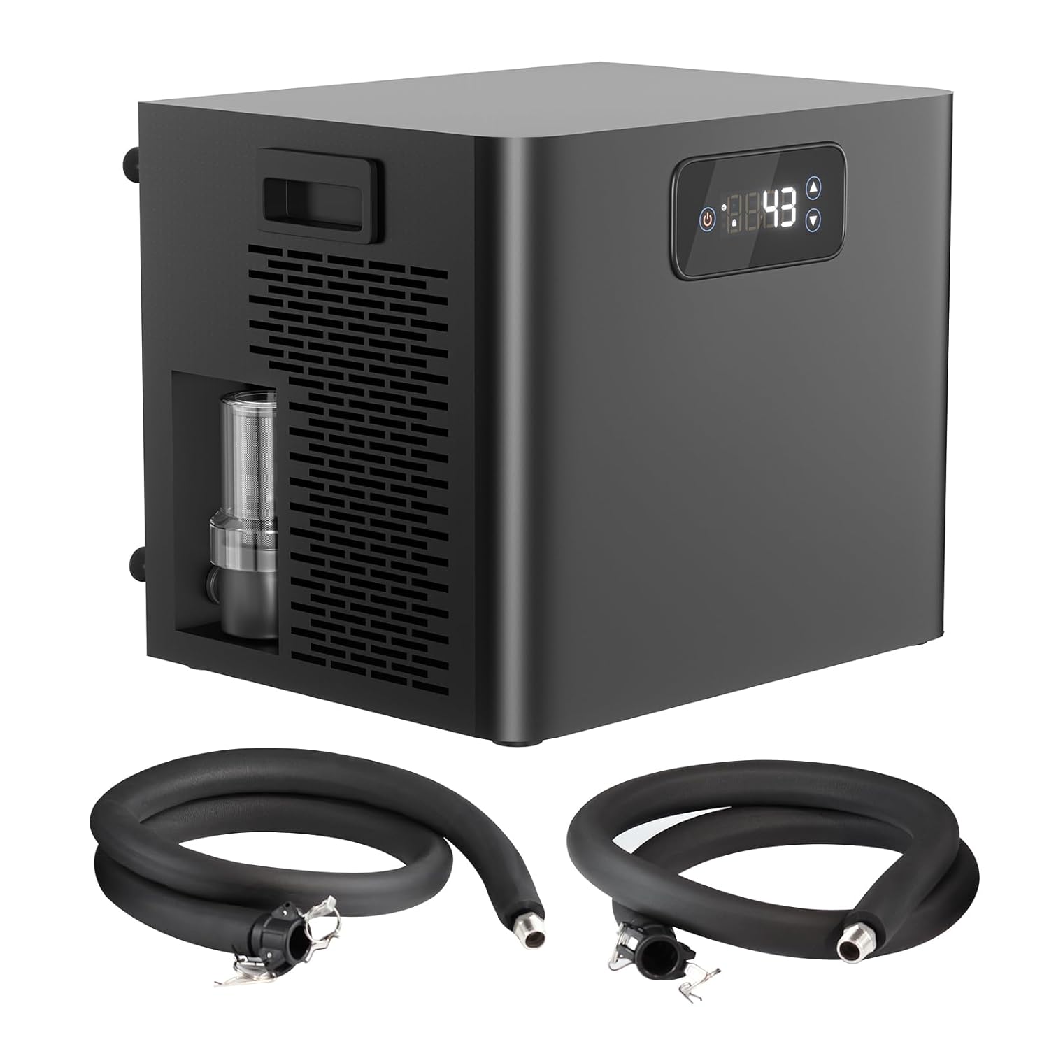 Ice Bath Chiller for Cold Plunge Tub with Built-in Pump & Filter, 1/3 HP Water Chiller for Ice Bath Recovery, Submersible Pump Included, Cold Plunge Chiller System 110V