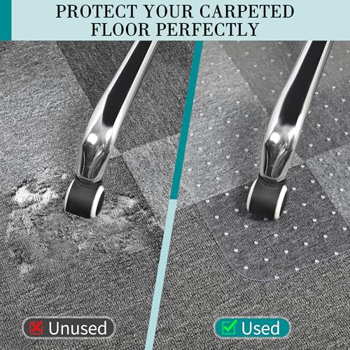 Office-Chair-Mat-for-Carpets-Clear-Computer-Desk-Chair-Mat-for-Low-Carpeted-Floors-Thick-and-Sturdy-Carpet-Protector-Easy-Glide-and-Flat-Without-Curling30-x-48-Rectangle