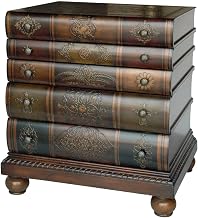 Crestview Collection Library 3-Drawer Chest
