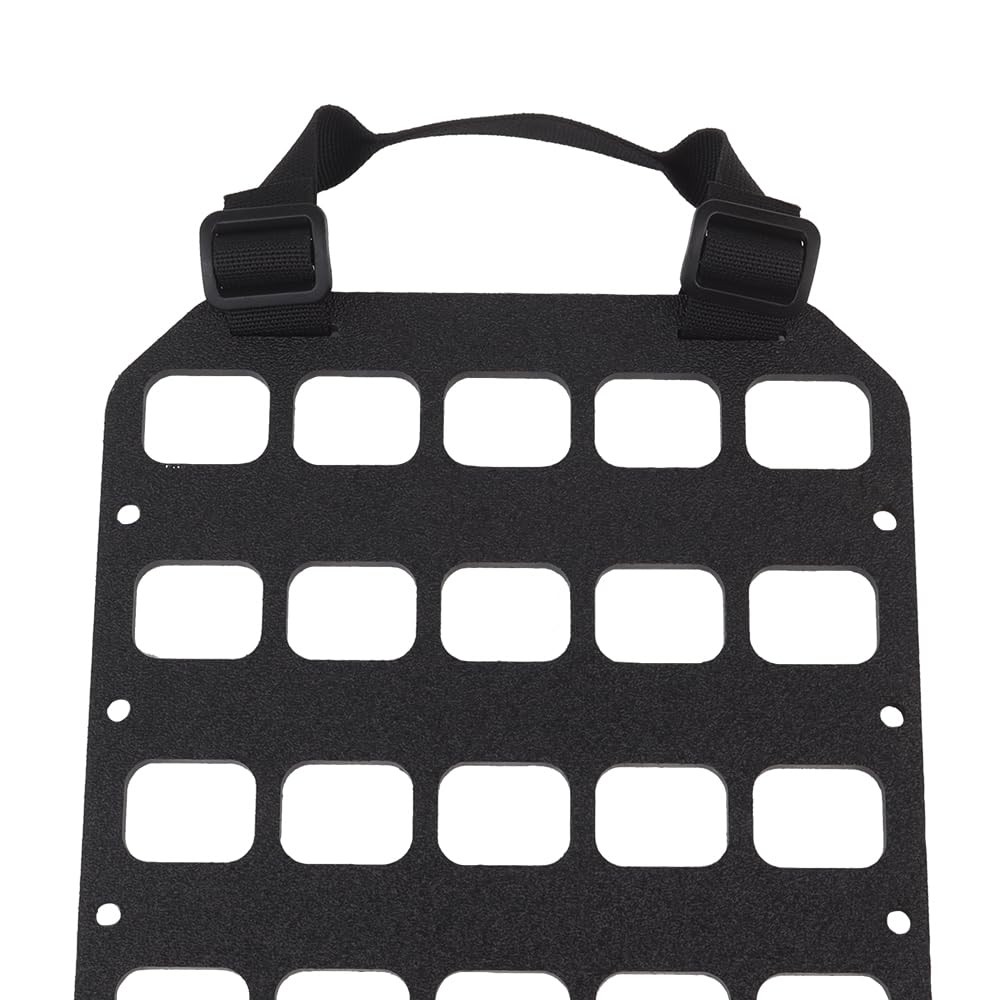 Organizzatore portatile del pannello di MOLLE, con lo zaino dell'inserto della maniglia di trasporto, per il supporto tattico del supporto della fondina della pistola del sacchetto di IFAK (8x12.5")