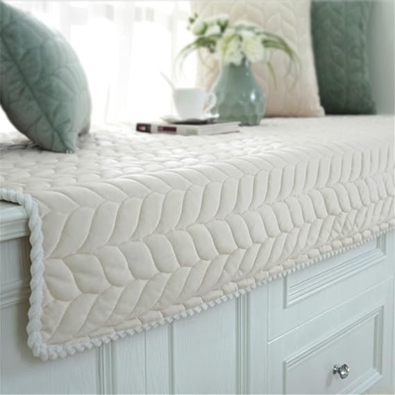 Amazon.com: JeogYong Thick Plush Bay Window Mat Non-Slip Crystal Velvet ...