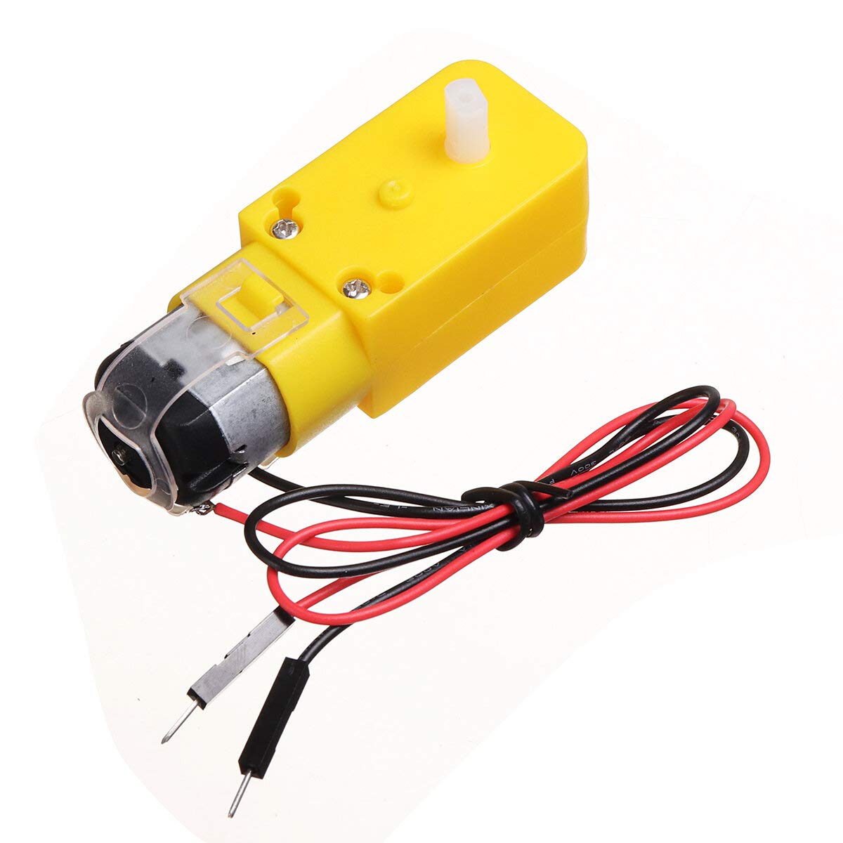 Lot de 10 moteurs miniatures DC 1,5 V-6 V type 130 avec fil mâle pour projets de robots électriques Lot de 10 moteurs miniatures DC 1,5 V-6 V type 130 avec fil mâle pour projets de robots électriques