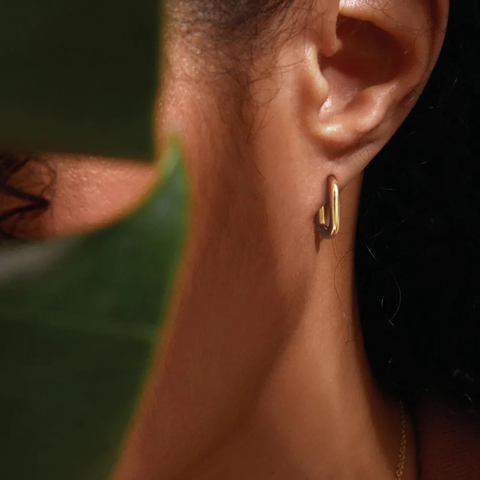 Orecchini Donna Cerchio Argento 925, Orecchini Donna Oro Oorecchini Cerchio Oro 18k Orecchini Uomo Cerchio Diamanti Orecchini Cuore Piccoli Earrings for Women Moda Gioielli Regali per Lei